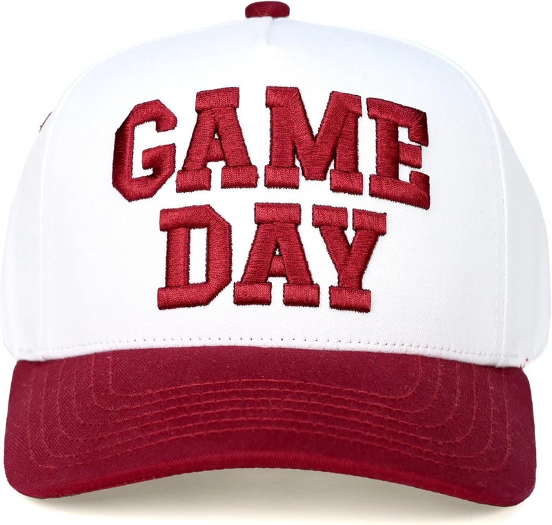 Funky Junque Trucker Hat Women Men 2-Tone Baseball Cap – Vintage Western Style Embroidered Snapback, Premium Cotton Blend - Image 1